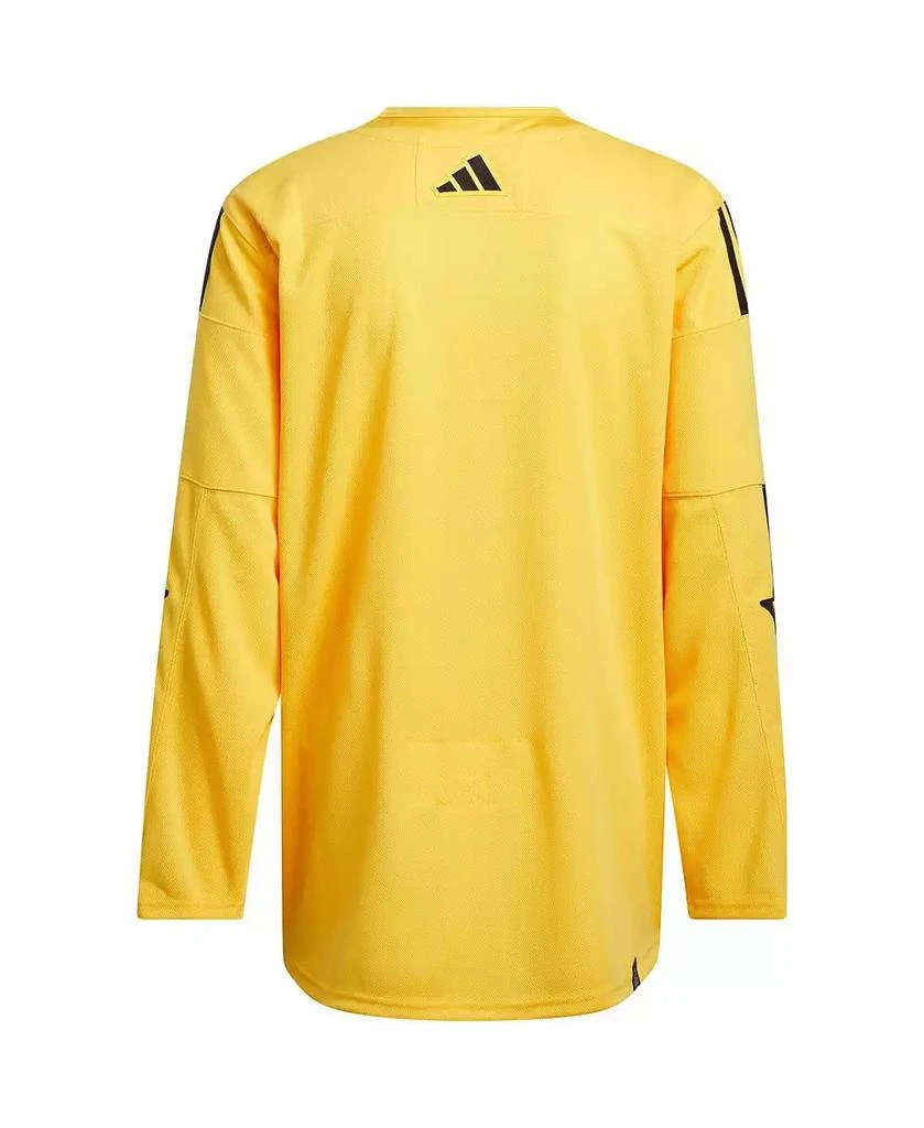 Adidas Men's 2024 NHL All-Star Game x drew house Yellow Authentic Jersey 2