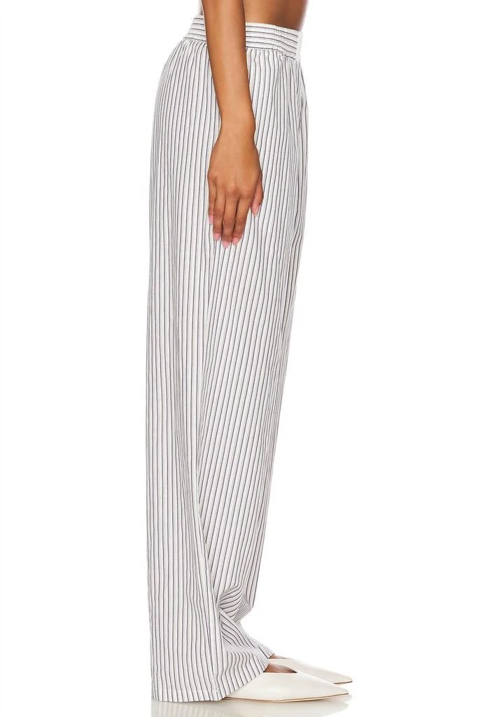 Lioness Cobain Pant In Ivory Stripe 3