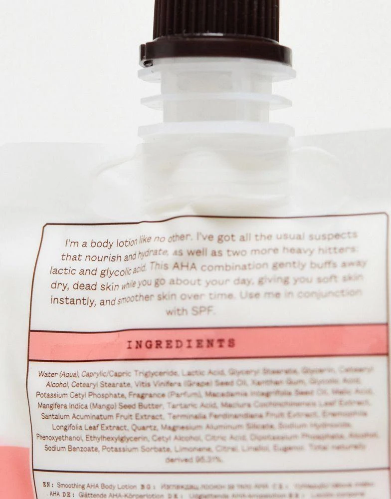 Frank Body Frank Body Smoothing AHA Body Lotion Mini 50ml 4