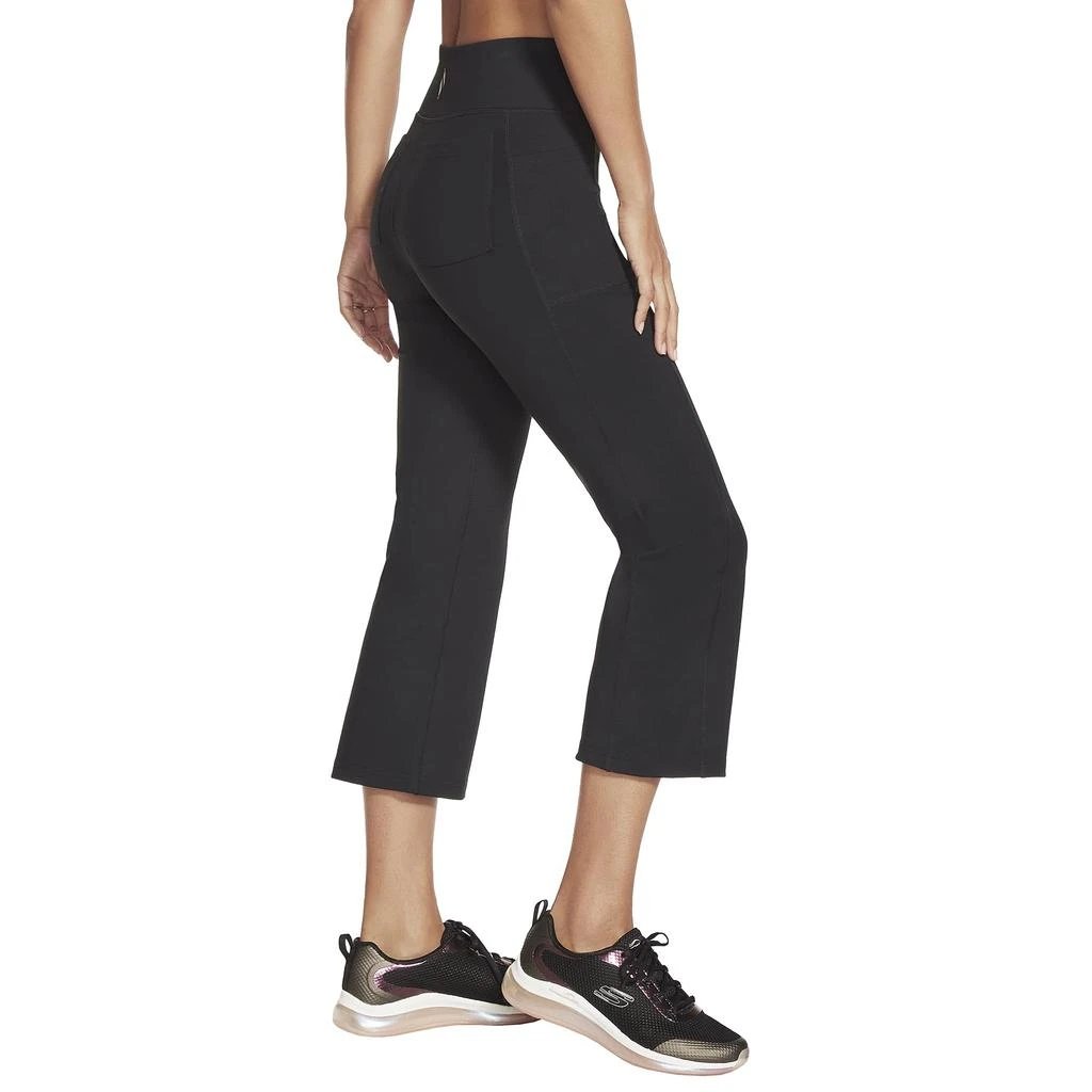 SKECHERS GO WALK High Waisted Crop Pants 2