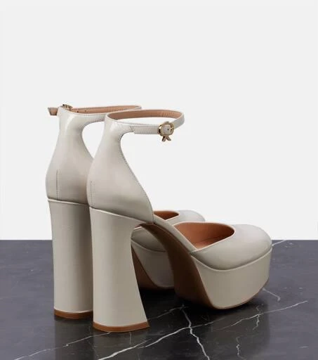 Gianvito Rossi Hilary patent leather platform pumps 2