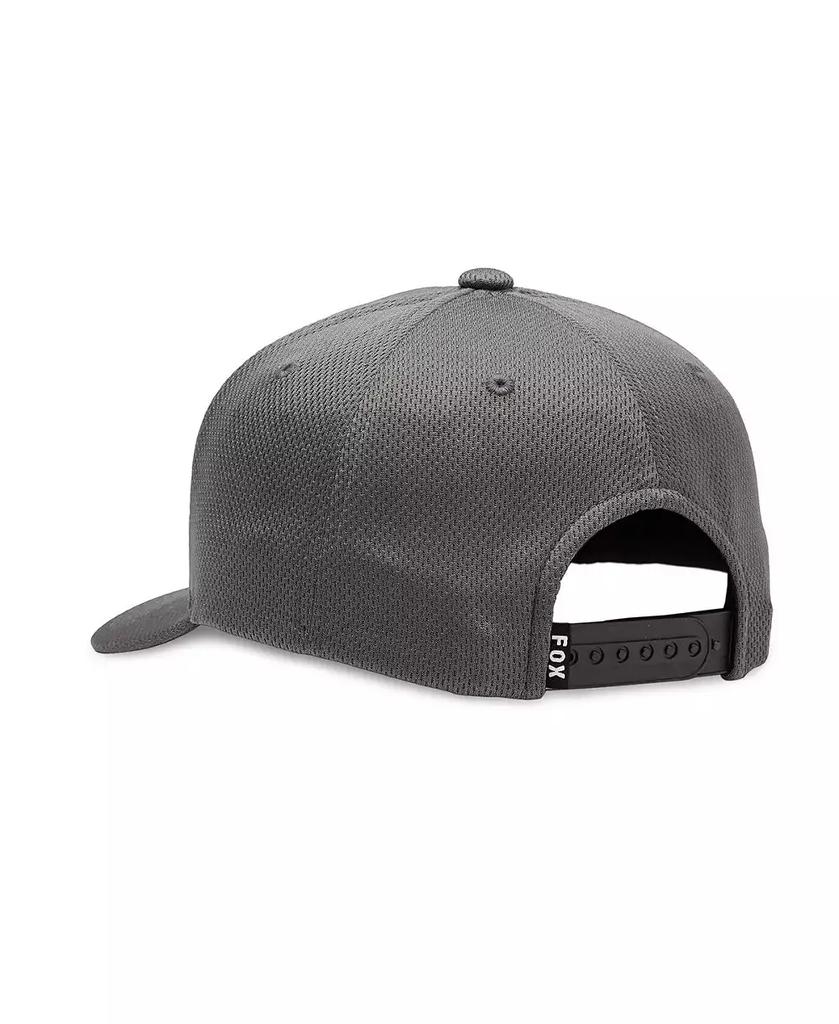 Fox Big Boys and Girls Gray Racing Lithotype 110 Structured Adjustable Hat