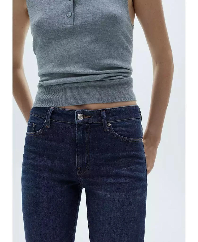 Mango Women's Fiona Flare Mid-Rise Jeans 5