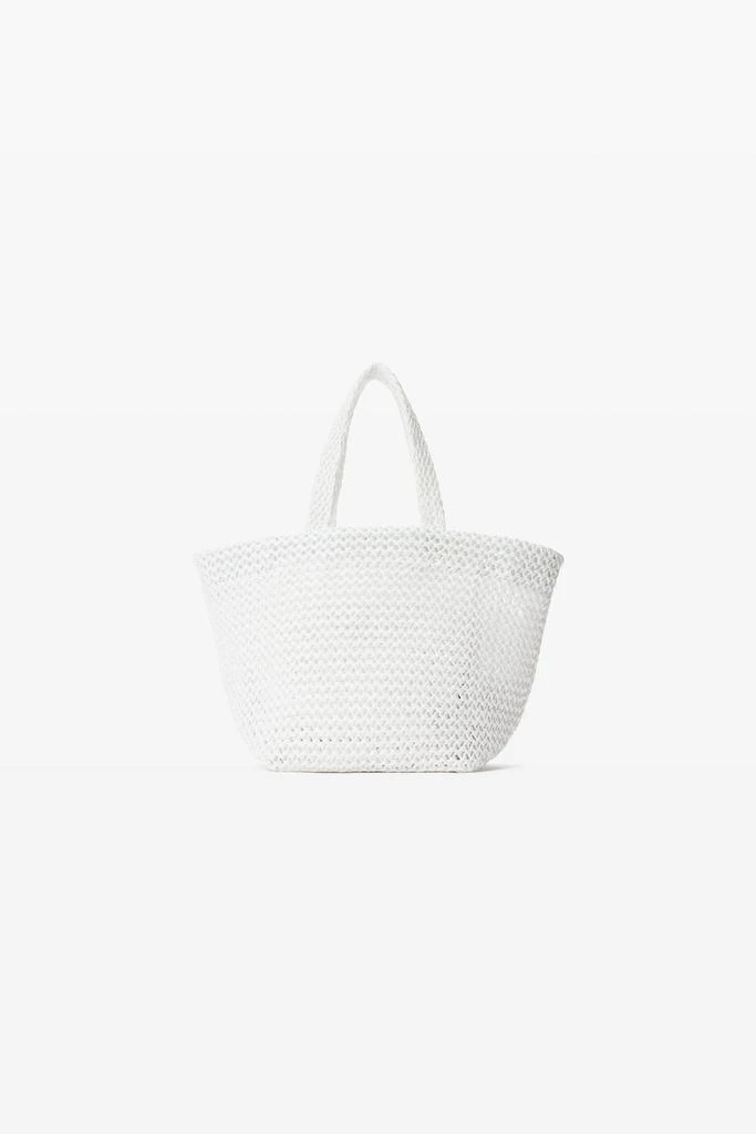 Alexander Wang Punch Small Tote Bag in Raffia 5