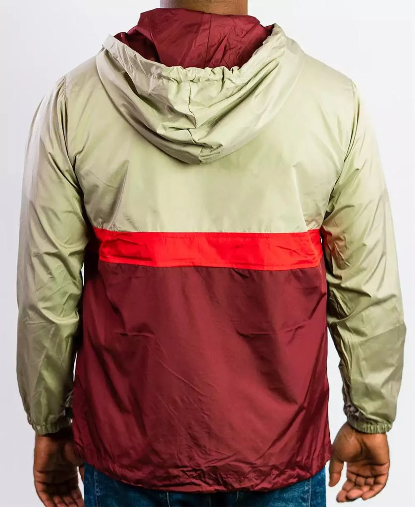 BEAUTIFUL GIANT Men's Hooded Lightweight Windbreaker 3