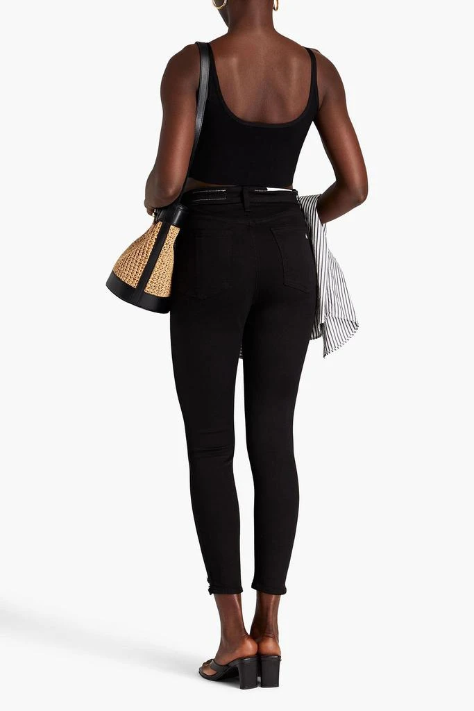Rag & Bone Distressed high-rise skinny jeans 3