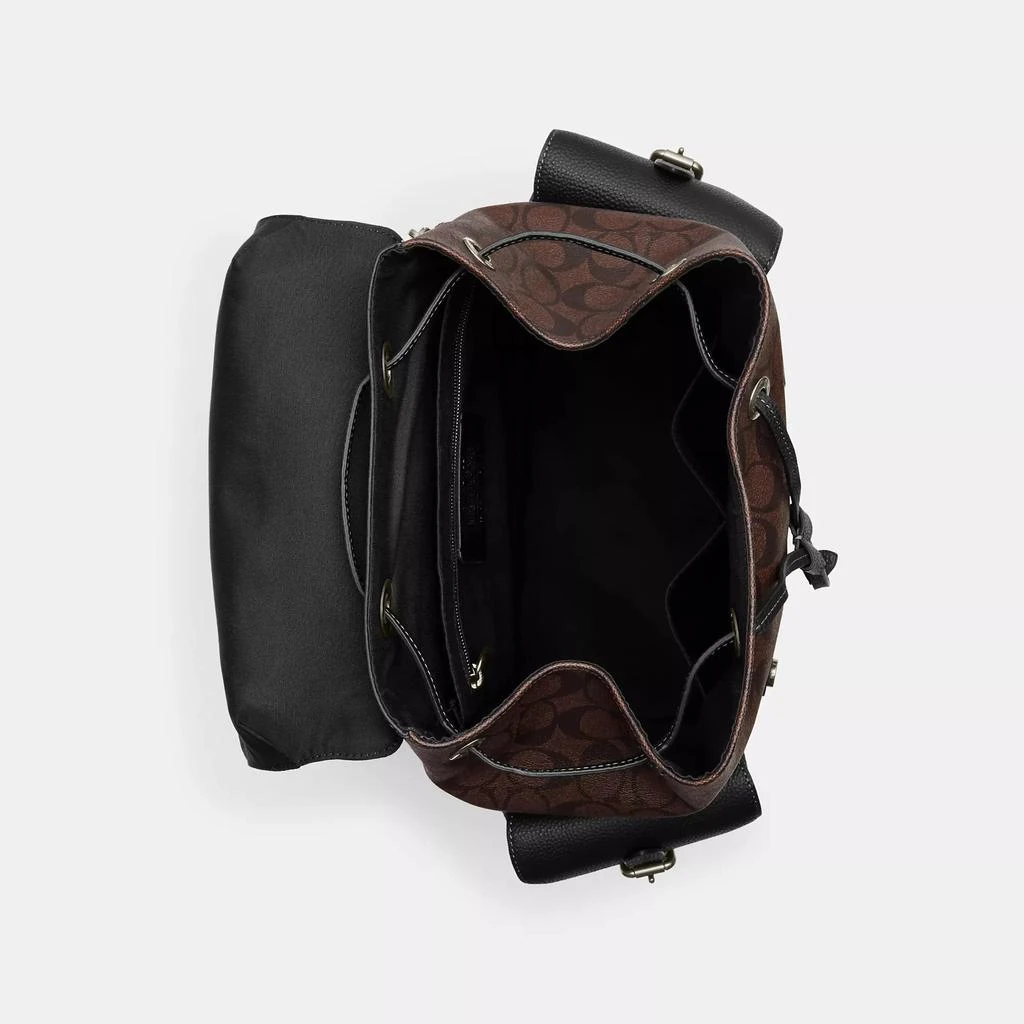Coach Coach Outlet Hudson Backpack In Signature Canvas 2