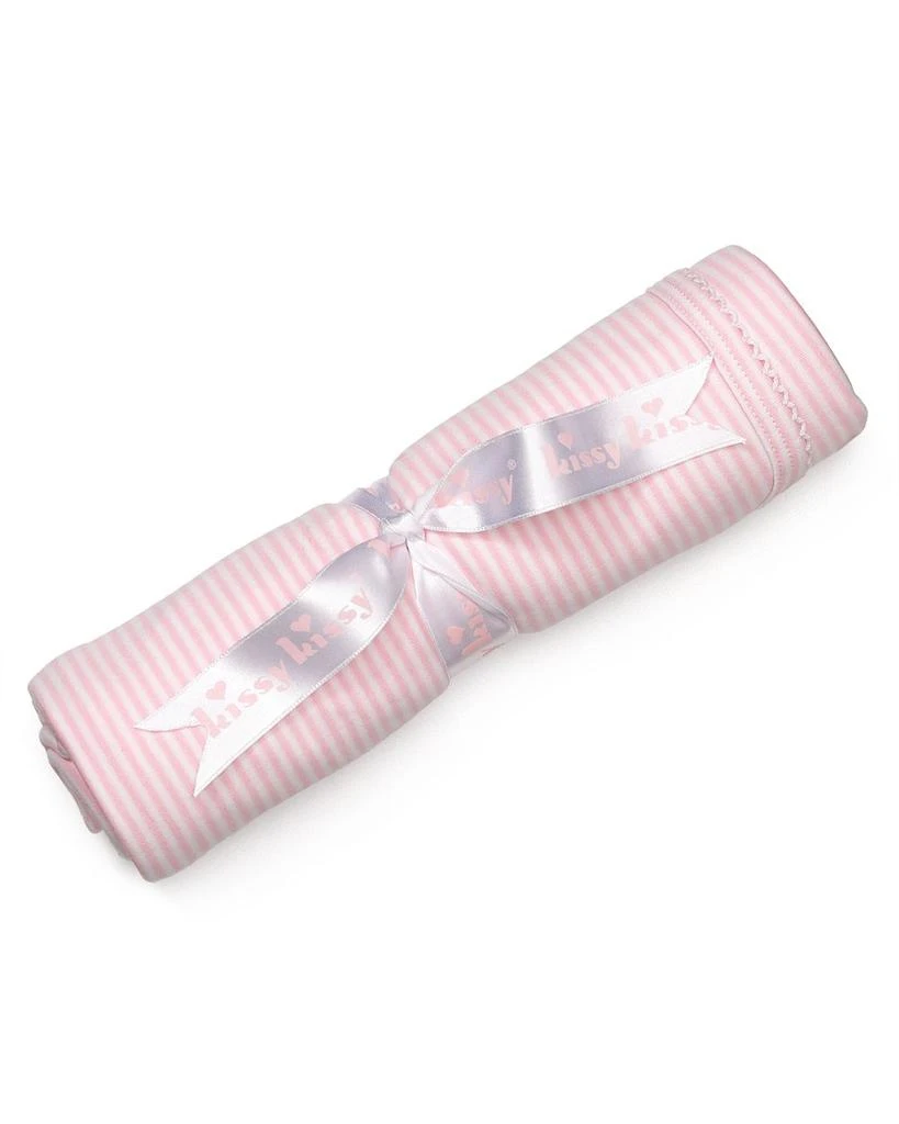 Kissy Kissy Infant  Stripe Blanket - Baby 1