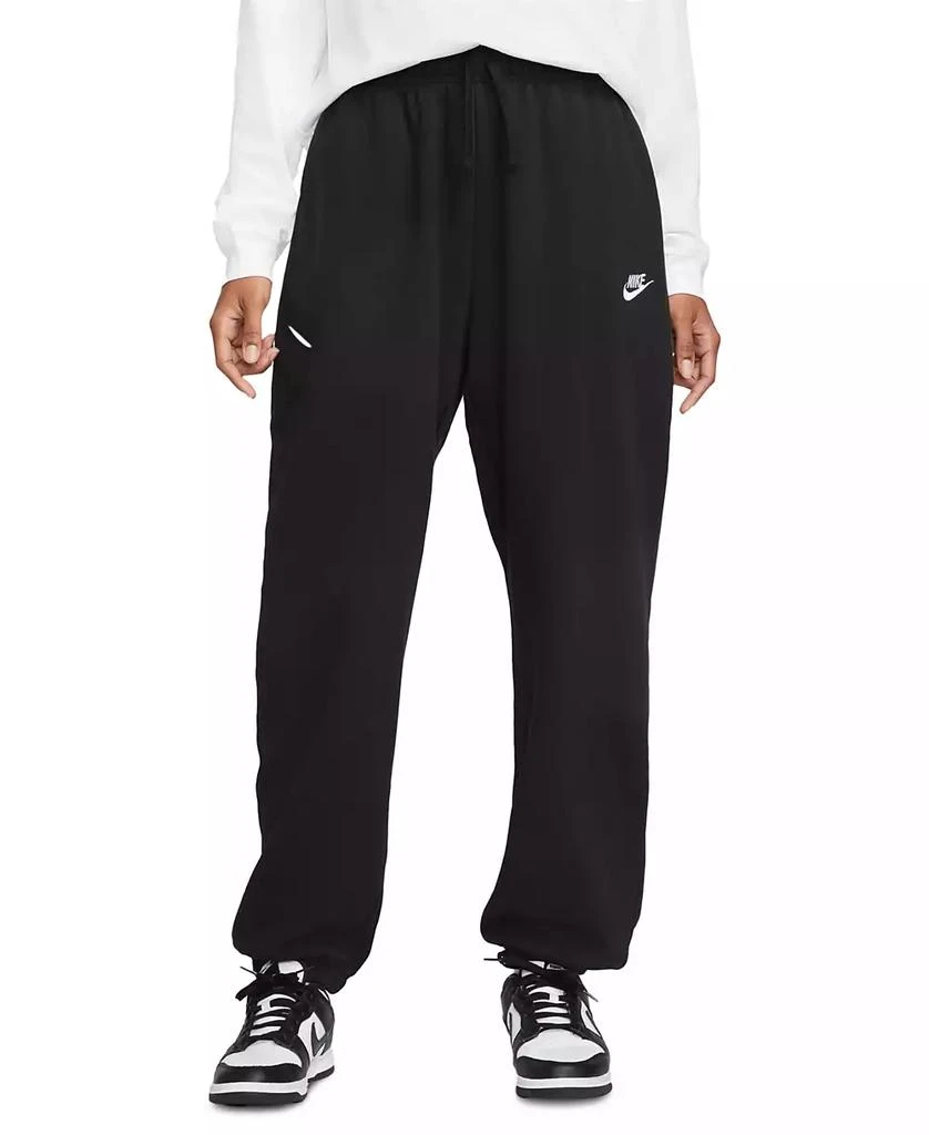 Nike Women's Sportswear Club Fleece Mid-Rise Oversized Sweatpants 1