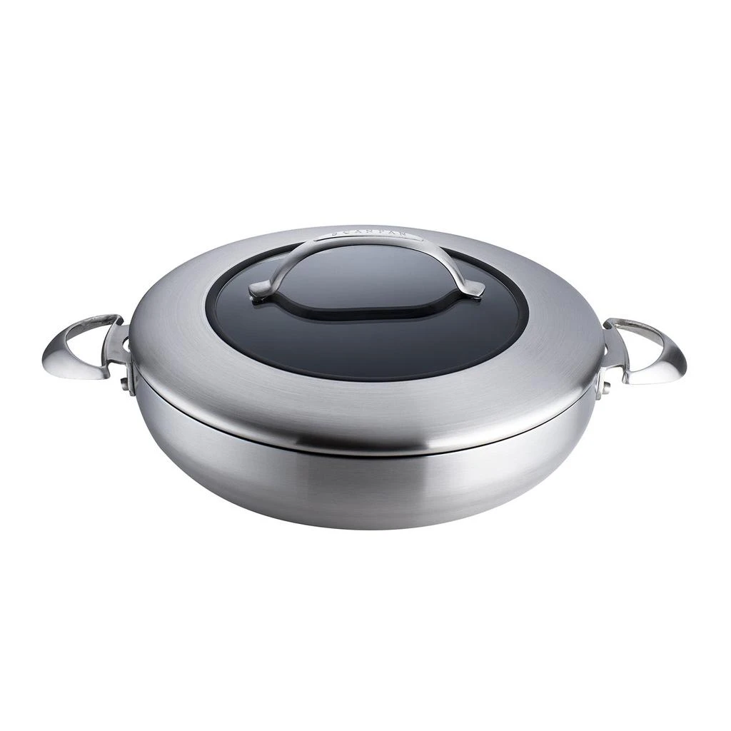 Scanpan CTX 12.75 Inch Nonstick Chef's Pan, 5.25 Quart, Stainless Steel 1