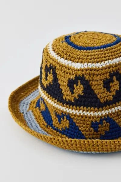 Urban Outfitters Wave Motif Bucket Hat 2