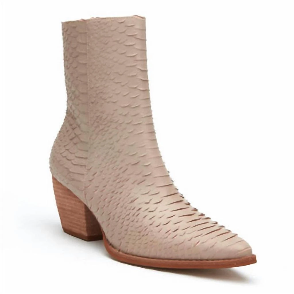 Matisse Matisse - Women's Caty Snakeskin Ankle Boots 2
