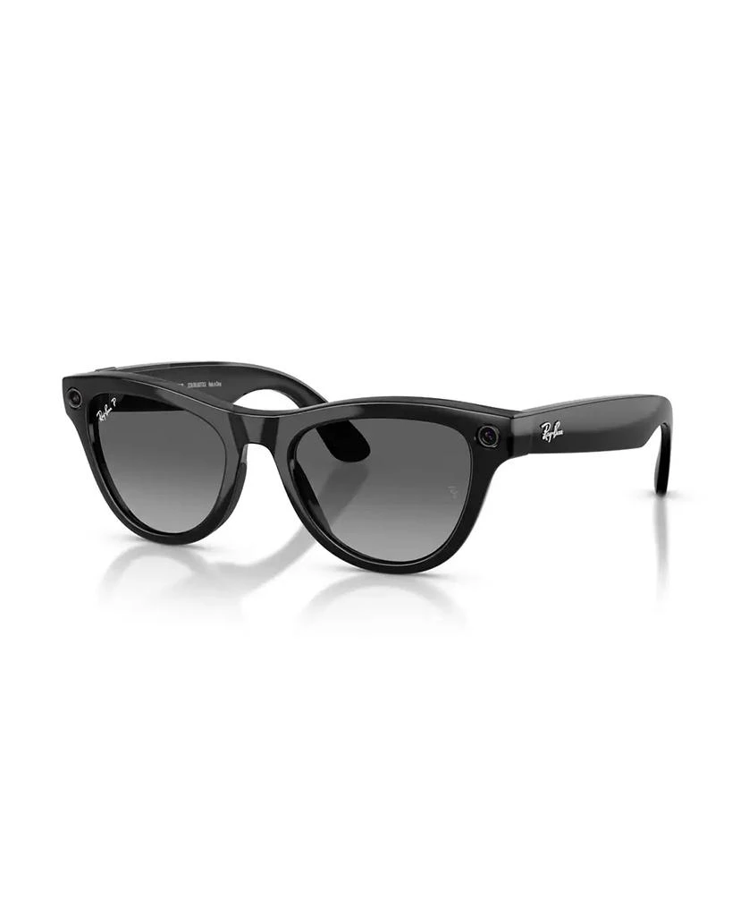 Ray-Ban Unisex Polarized AI Glasses, Meta Skyler RW4014 - GEN 2 1