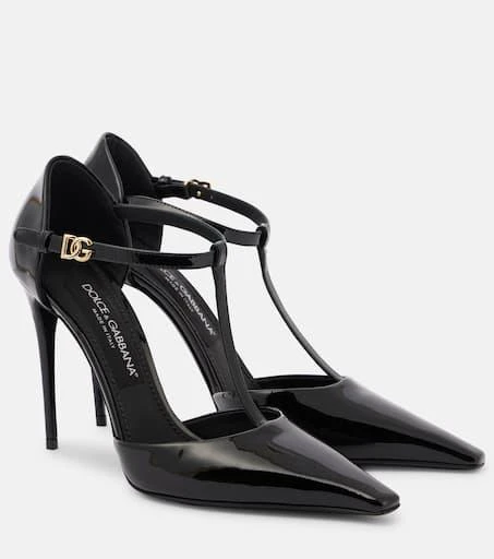 Dolce & Gabbana DG patent leather pumps 1
