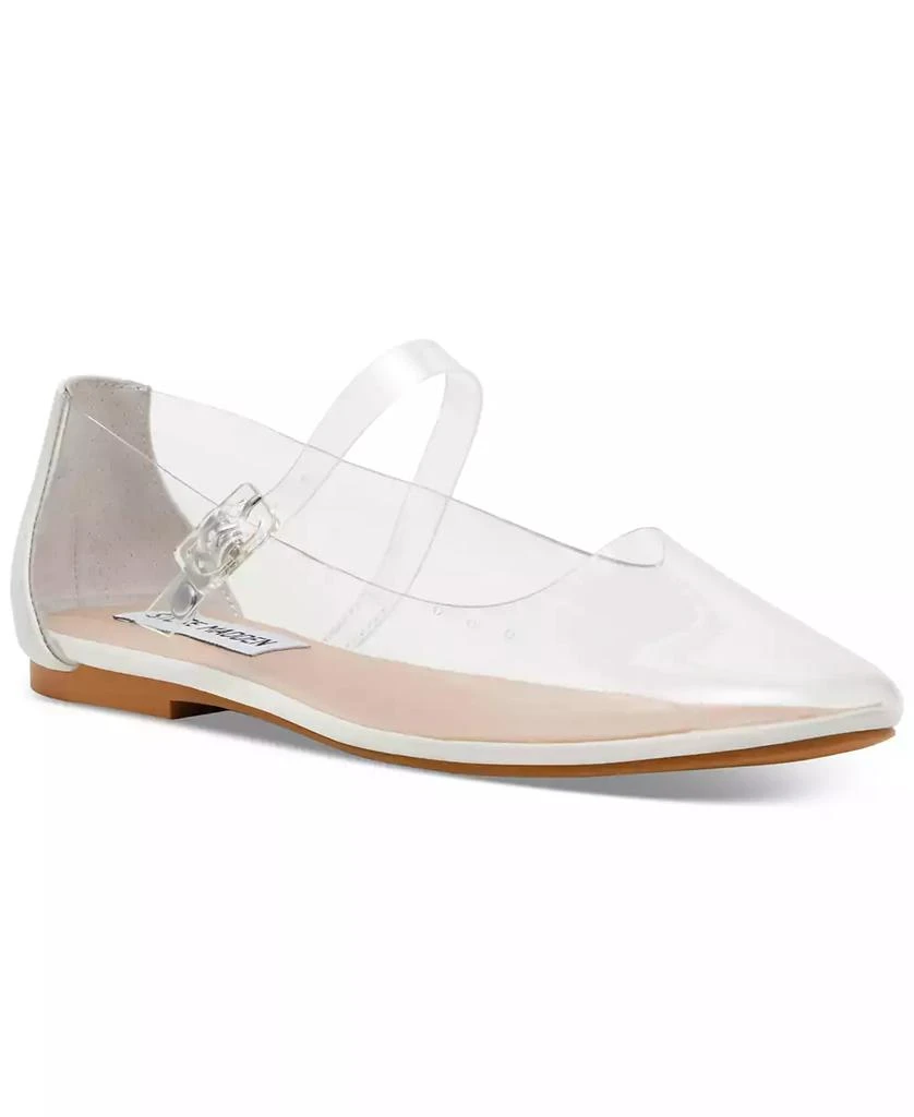 Steve Madden Women's Vinetta Vinyl Mary Jane Flats 1