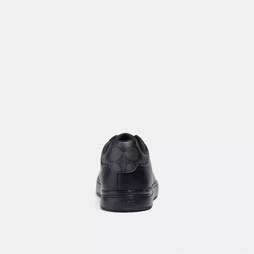 Coach Clip Low Top Sneaker With Signature Canvas 4