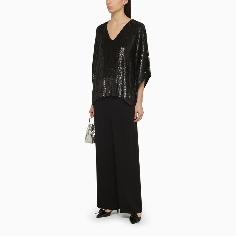 P.A.R.O.S.H. Black palazzo trousers