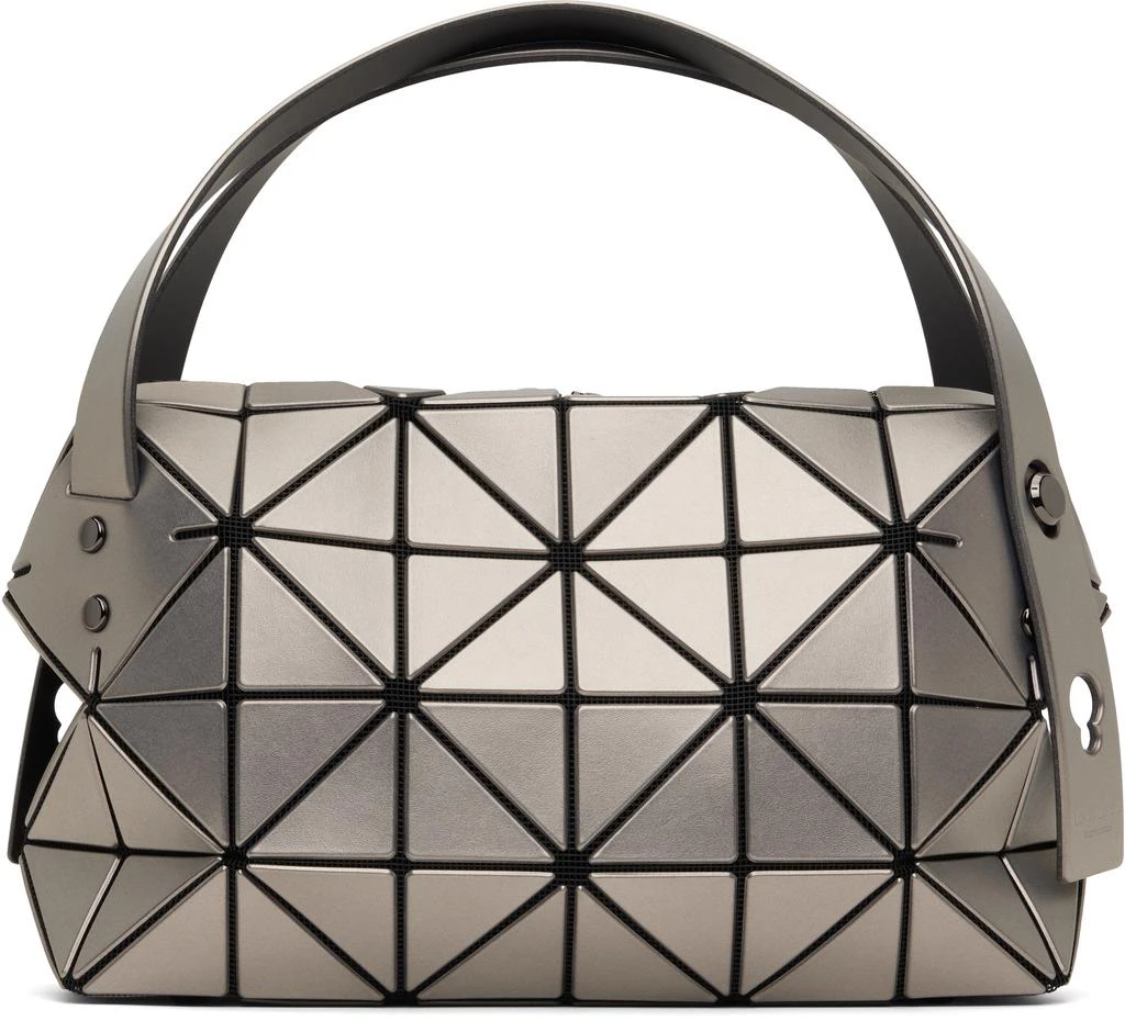 Issey Miyake Silver Boston Bag 1