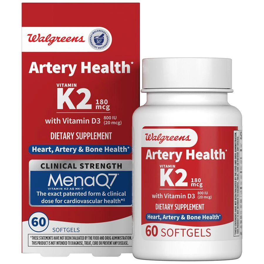 Walgreens Artery Health Softgels 3