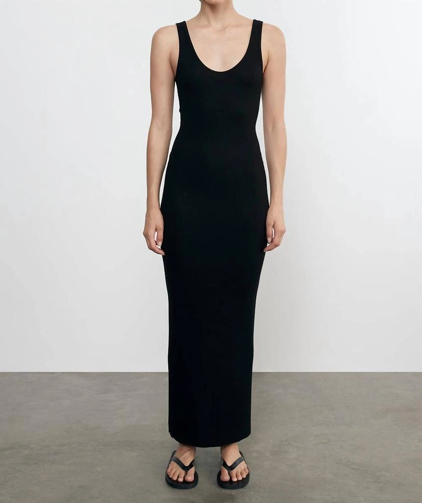 Enza Costa Enza Costa - Silk Rib Maxi Tank Dress 1