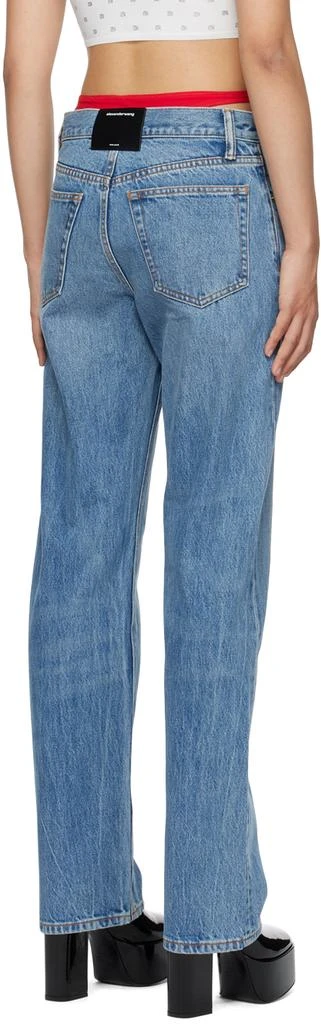 Alexander Wang Blue Bikini Layer Jeans 3