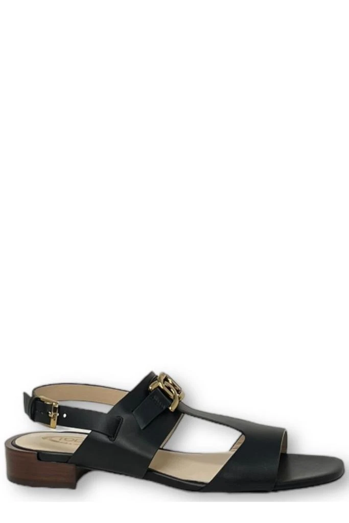 Tod's Tod's Logo Engraved Buckle Fastened Sandals 1