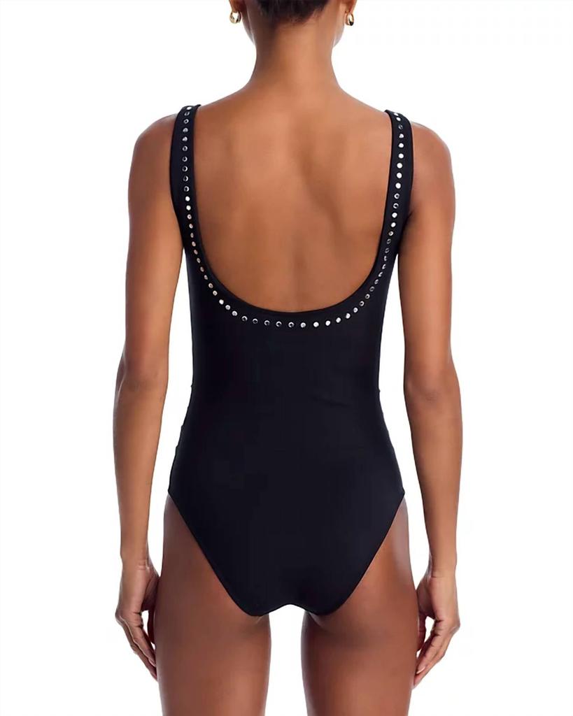 Chiara Boni La Petitie Robe Kijuro One-Piece Swimsuit In Black