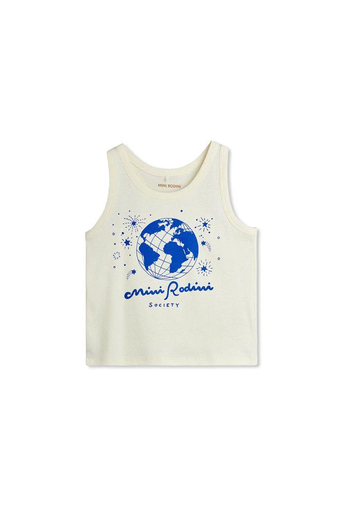 Mini Rodini Mini Rodini Globe Print Tank Top