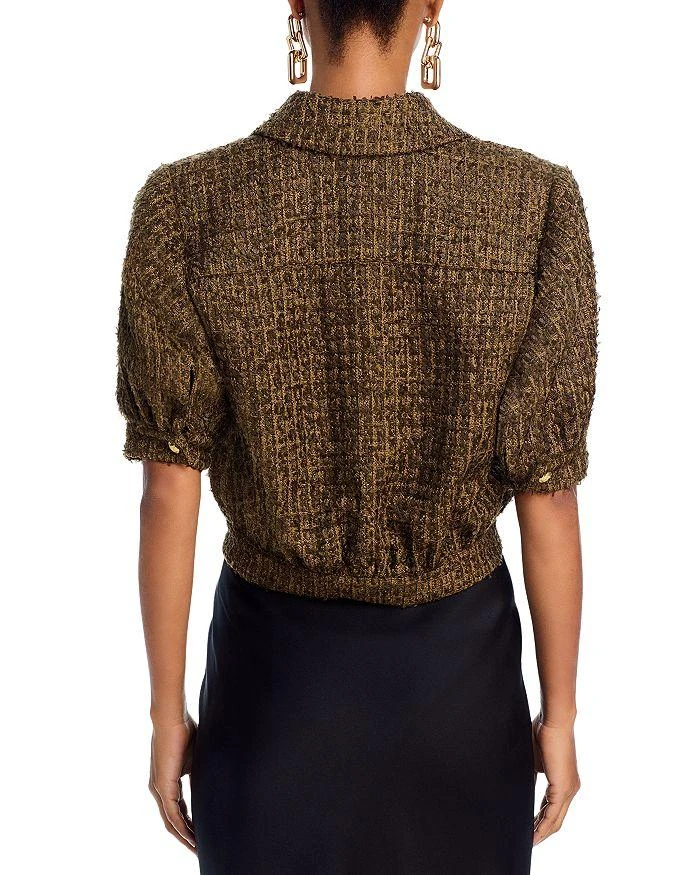 L'Agence Cove Tweed Cropped Jacket 3