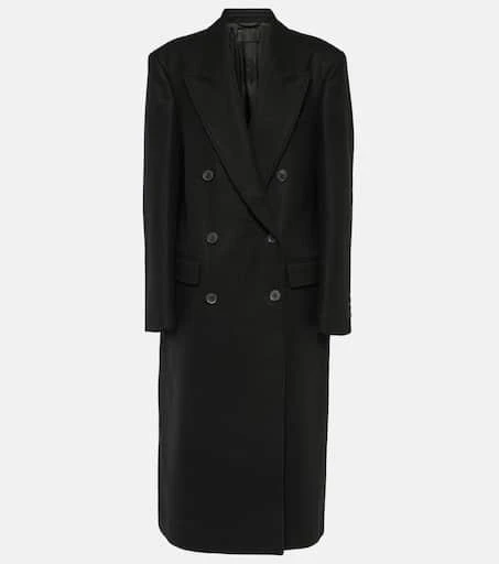 Nili Lotan Edmont double-breasted wool-blend coat 1