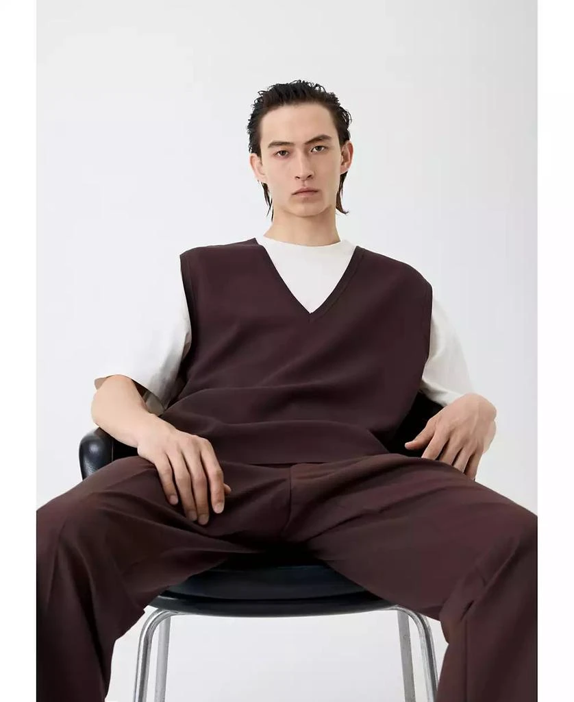 Mango Men's Regular Fine-Knit Vest 4