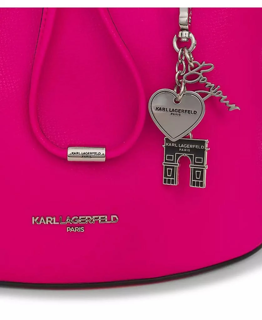 Karl Lagerfeld Paris Adele Medium Bucket Bag 4