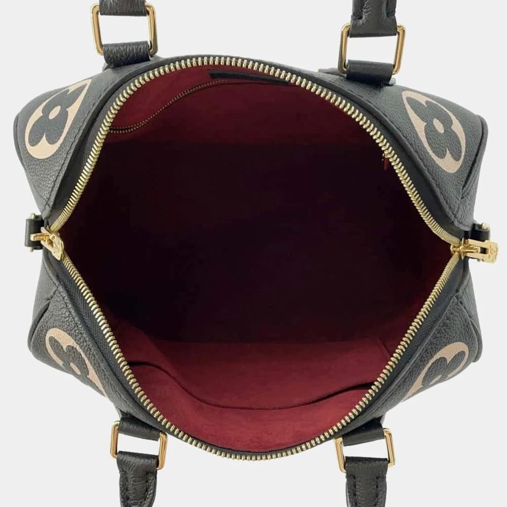 Louis Vuitton Louis Vuitton Red Bicolor Monogram Empreinte Leather Speedy Bandouliere bag Size 25 10