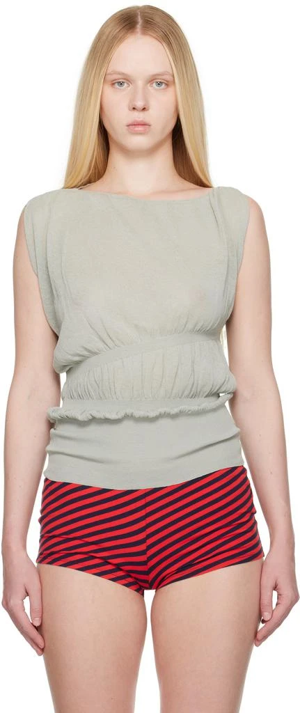 Paloma Wool Gray Alber Tank Top 1