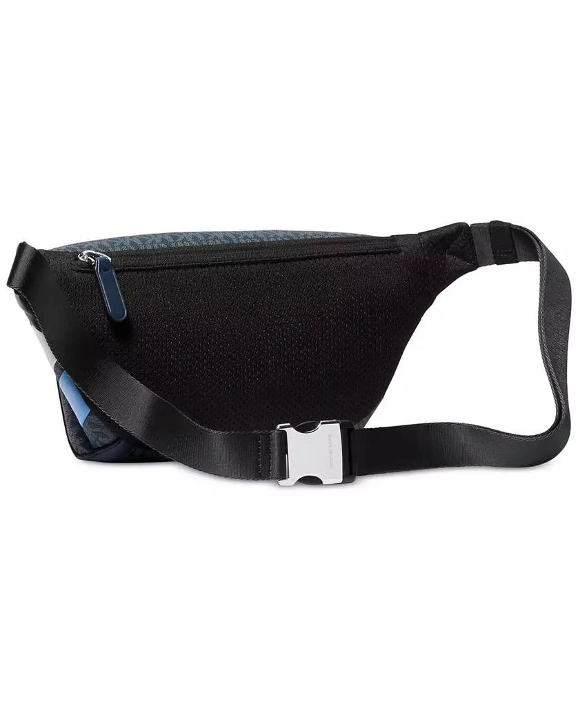 Michael Kors Men's Leather Colorblocked Logo Belt Bag 3