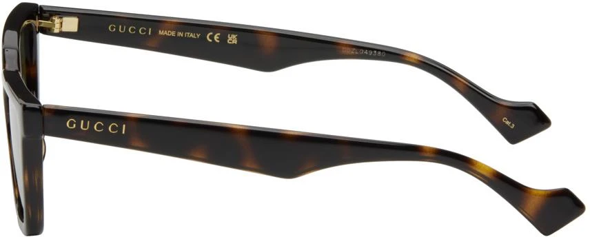 Gucci Tortoiseshell Cat-Eye Sunglasses 3