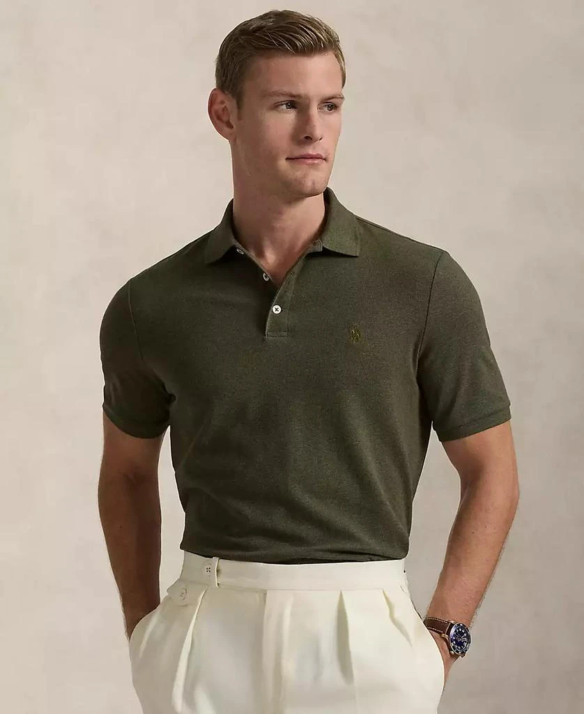 Ralph Lauren Men
s Classic-Fit Stretch Mesh Polo Shirt 1
