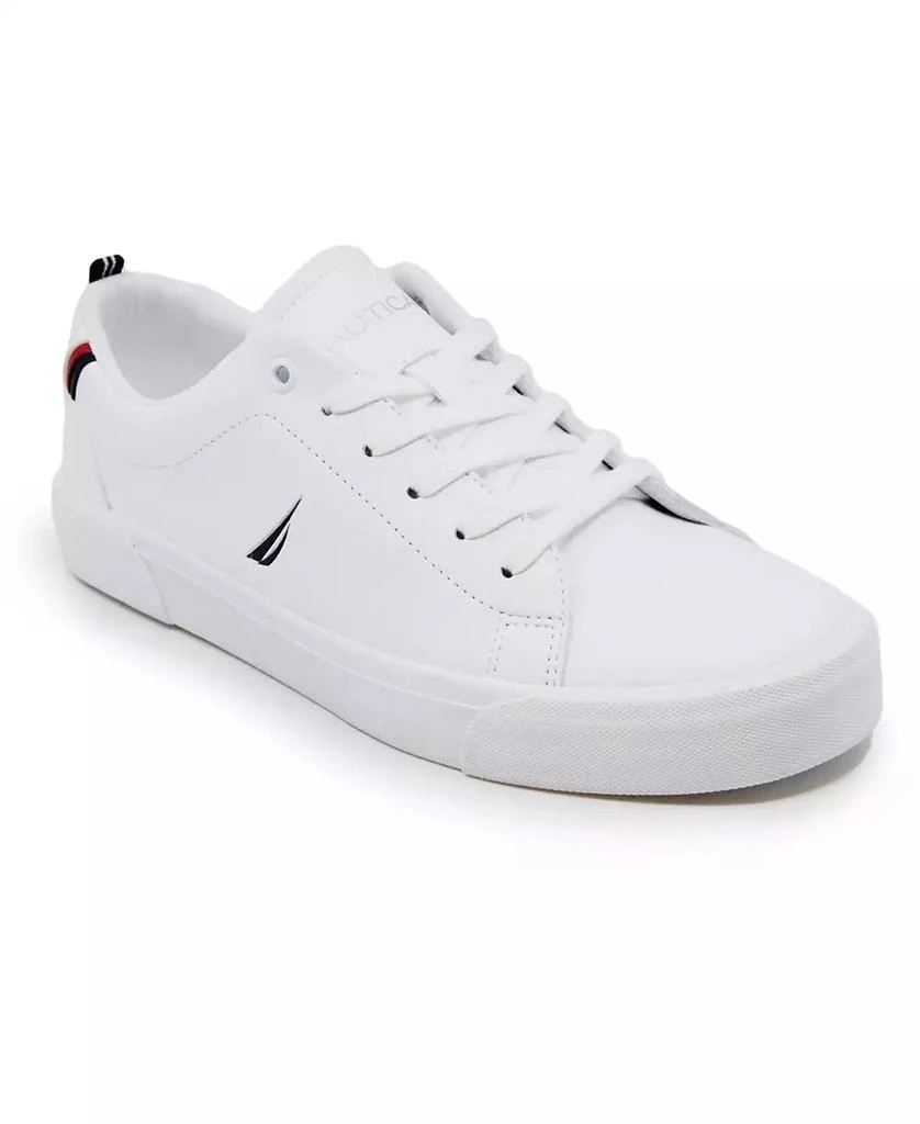 Nautica Little and Big Boys Lace Up Court Sneakers 1