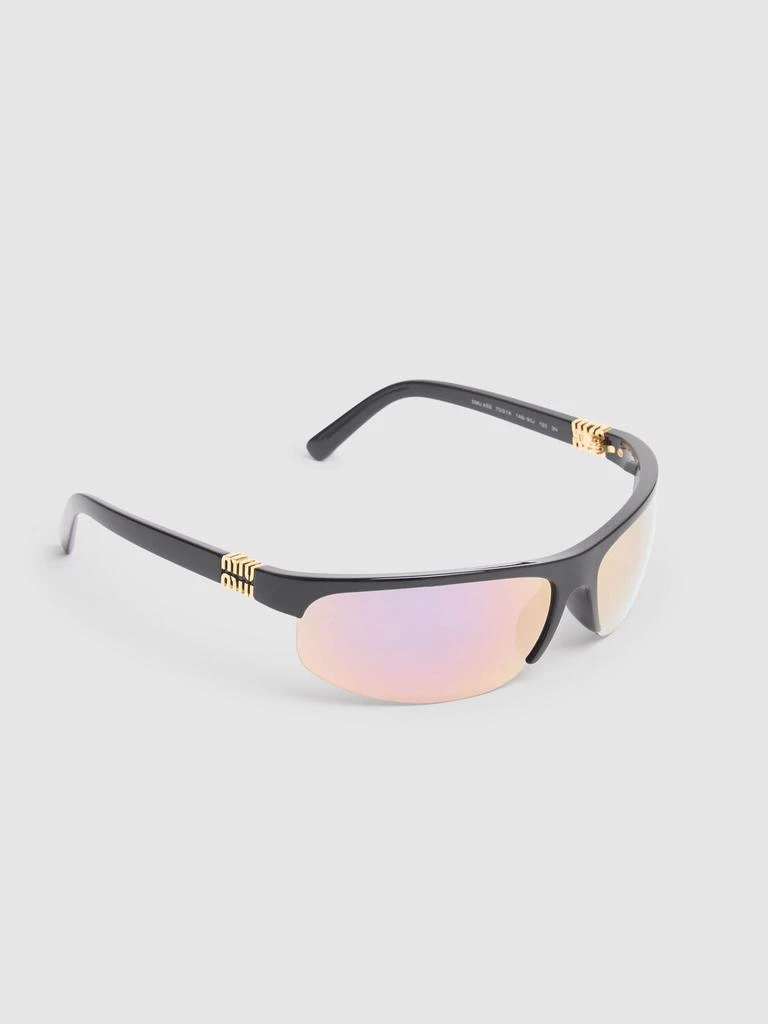 Miu Miu Miu Signature Mask Acetate Sunglasses 3