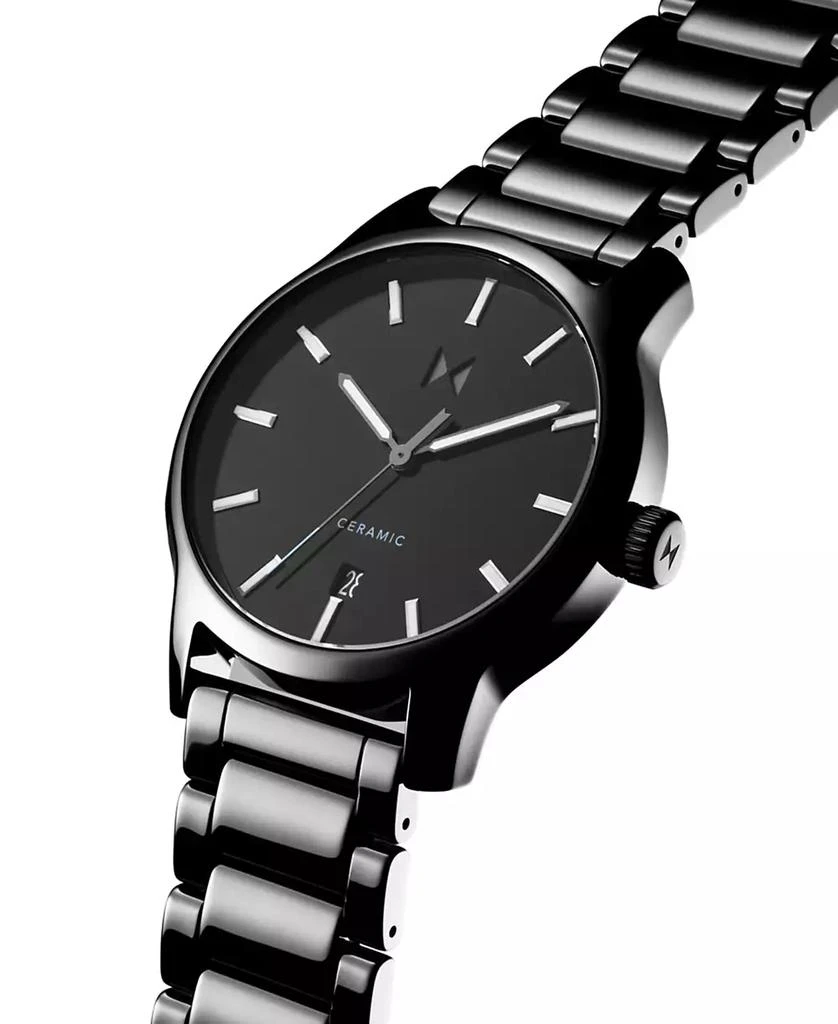 MVMT Men's Classic II Black Ceramic Bracelet Watch ,44mm 3