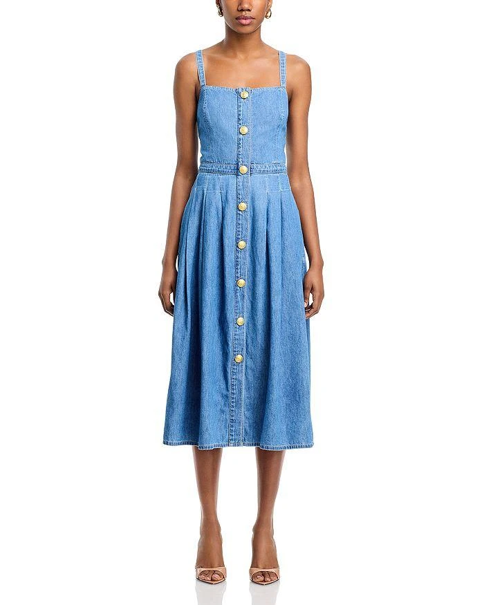 L'Agence Esmerelda Pinafore Midi Dress 7