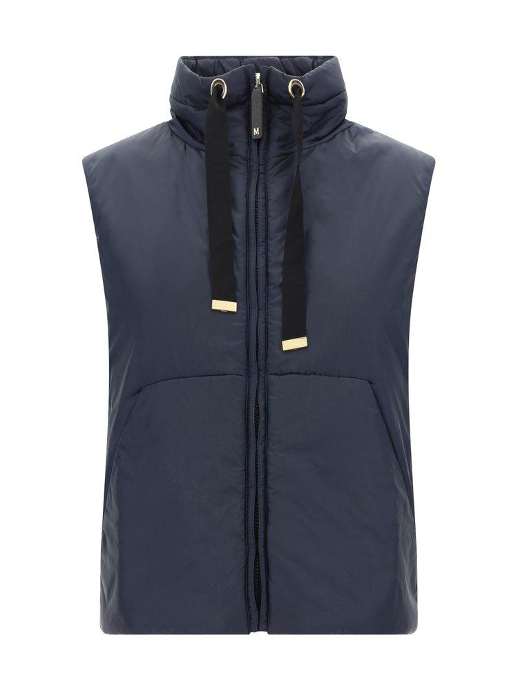 Max Mara The Cube Max Mara The Cube Zip-Up Drawstring Down Jacket