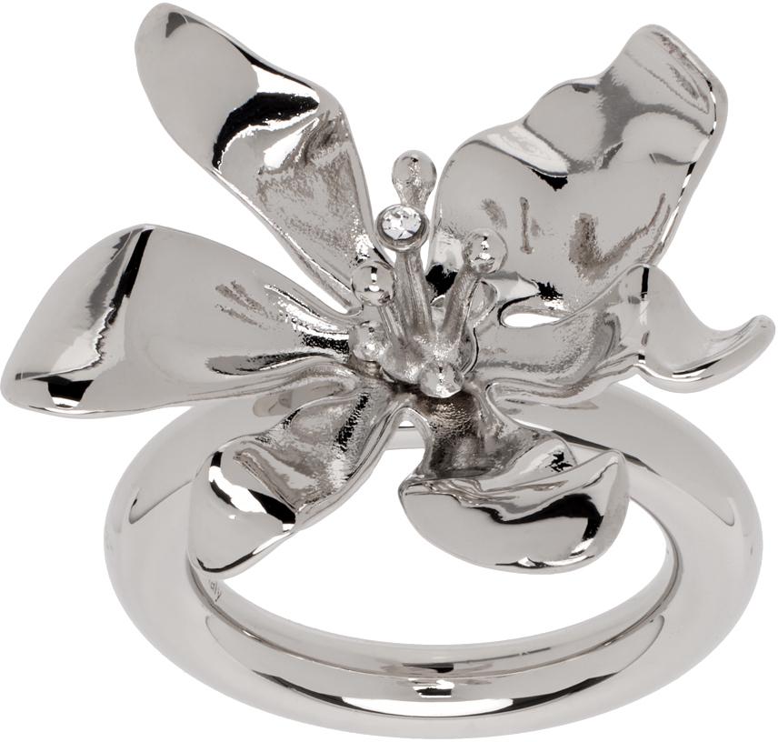Silver Flower Ring – On Sale Now with Up to 53% Off | Discover
