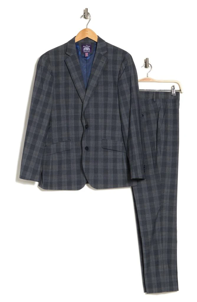 SAVILE ROW CO Plaid Suit 6