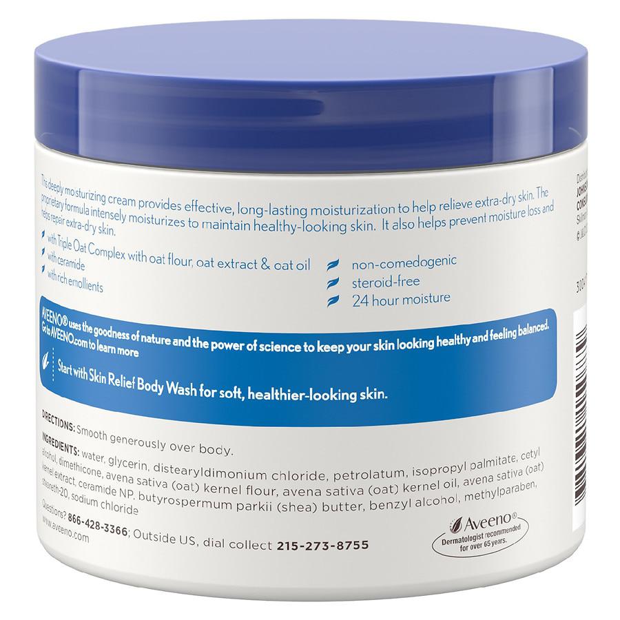 Aveeno Skin Relief Intense Moisturizing Cream Fragrance Free