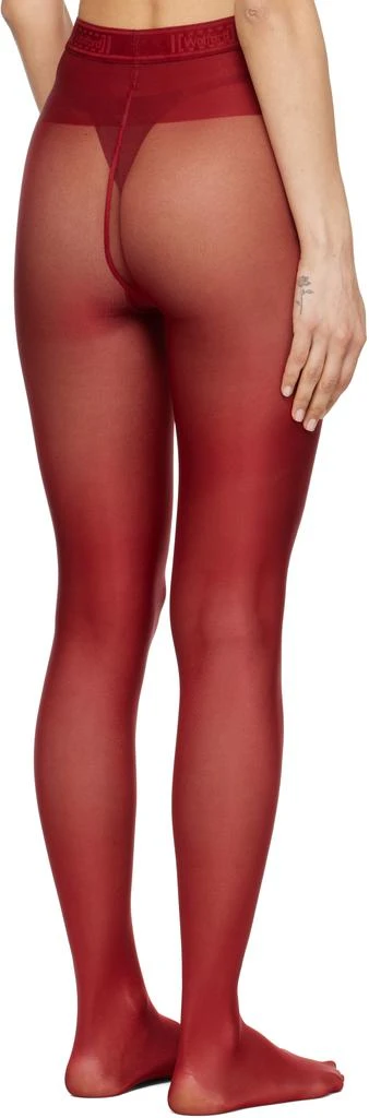 Wolford Red Neon 40 Tights 3