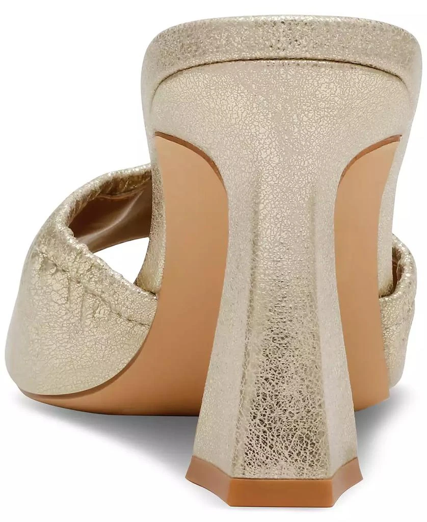 DV Dolce Vita Women's Yanda Ruched Open-Toe Slide Dress Sandals 3