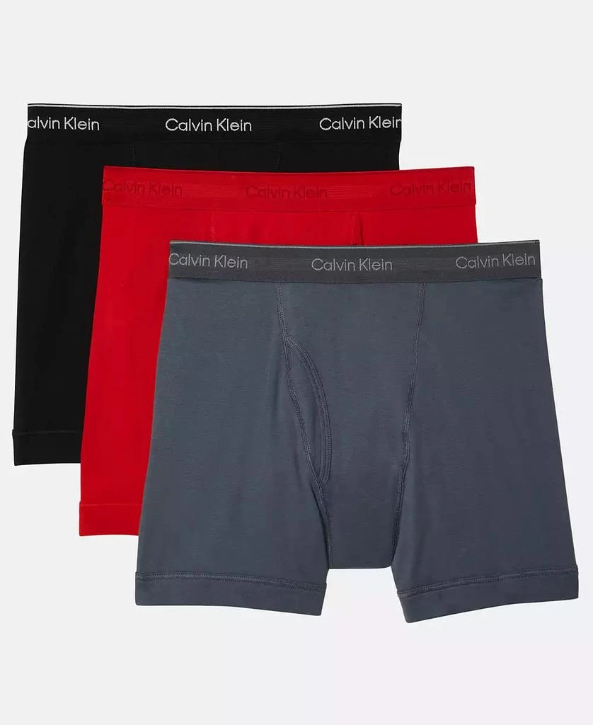 Calvin Klein Men's 3-Pack Cotton Classics Boxer Briefs Underwear