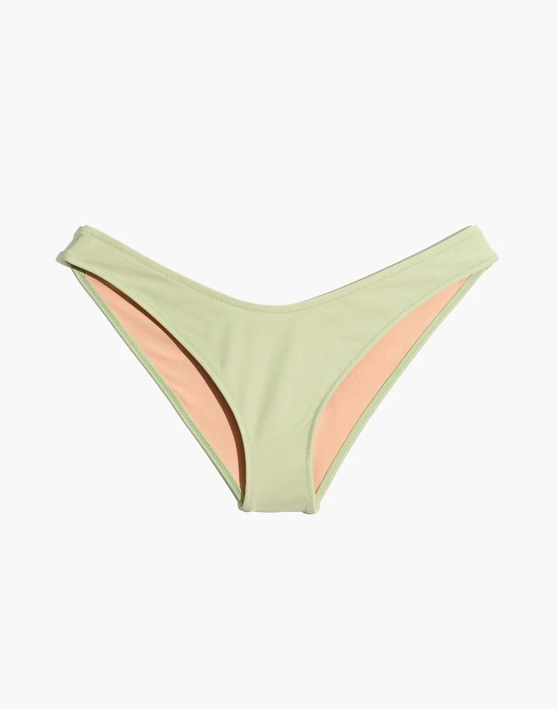 Madewell Madewell Second Wave Curved-Waist Bikini Bottom 4