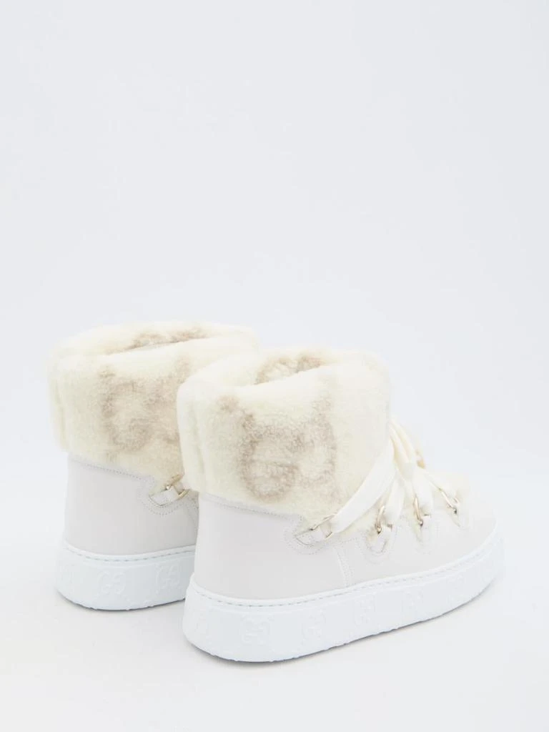 Gucci Wool-Effect Booties 3